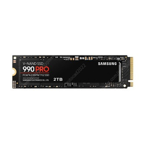 삼성전자 삼성 990 PRO NVMe M.2 (정품) 2TB 팝니다.