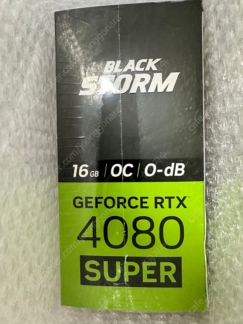 이엠텍 RTX 4080 SUPER 블랙스톰 미개봉 신품