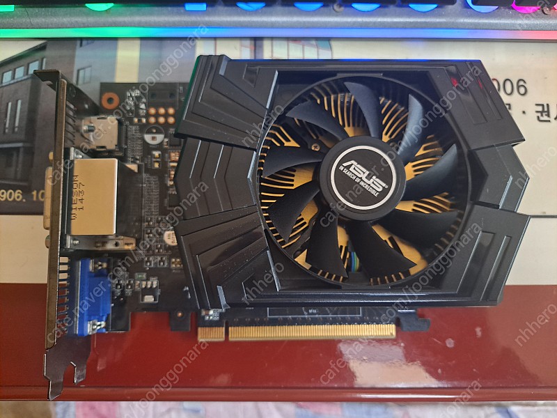 그래픽카드 asus gtx750ti 2g 무전원 팝니다