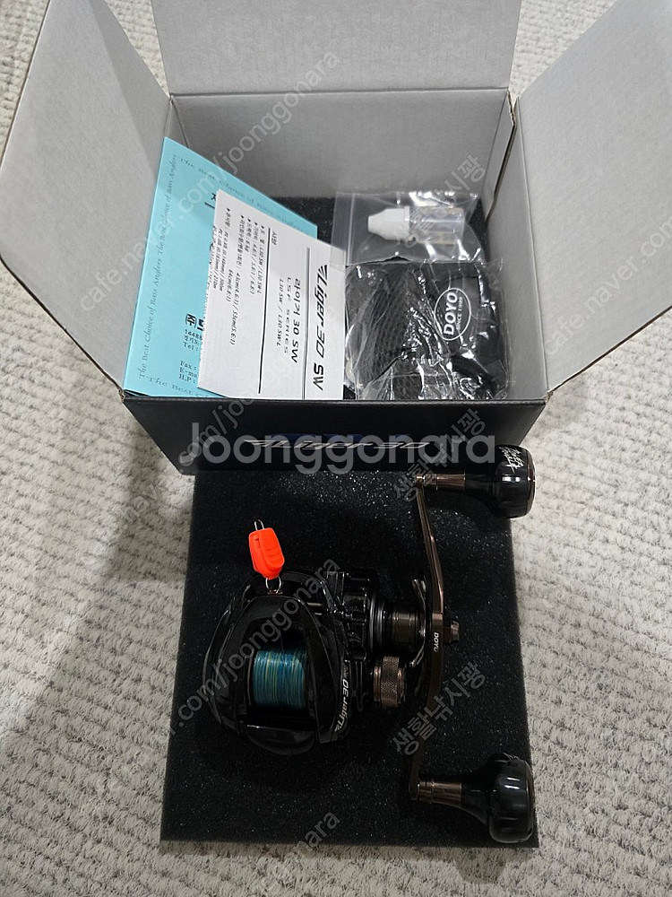 낚시 쭈갑 도요 라이거 30 SW 우핸들 6.8기어비 S급 더블핸들--0