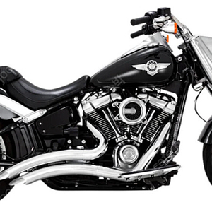 [미개봉] 할리데이비슨(Harley-Davidson) 팻보이 브레이크 아웃 Vance & Hines 26075 풀시스템 머플러 판매