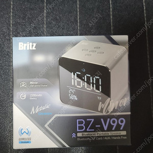 미사용 브리츠 BZ-V99 블루투스 스피커 택포 판매합니다.
