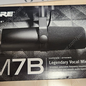 SHURE 슈어 SM7B + 다이너마이트 판매합니다