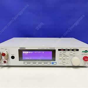 KIKUSUI 기꾸스이 TOS6200 접지저항측정기 Earth Continuity Tester 팝니다