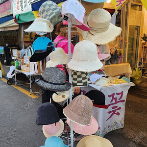 모자진열대 모자거치대 모자장식 모자판매대