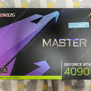 aorus master 4090 판매합니다.