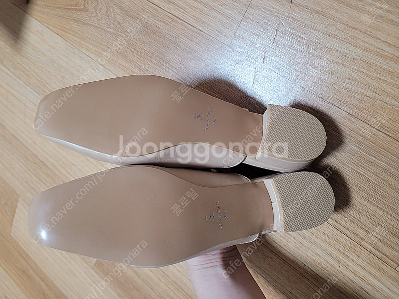 [새상품] 여자구두 머웬 슬링백 미들힐 발편한 봄 여름...--2