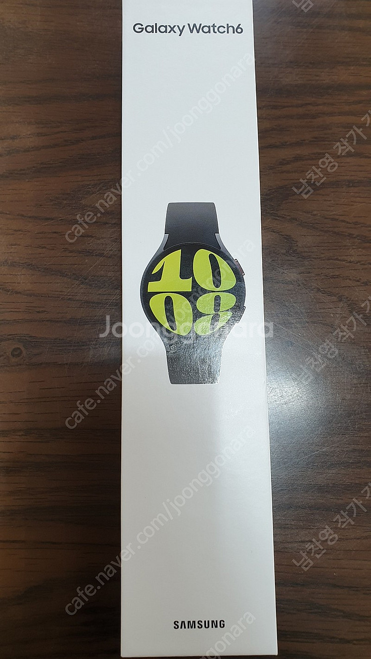 갤럭시워치6 44mm 새제품 그라파이트 그레이색상 미사...--0