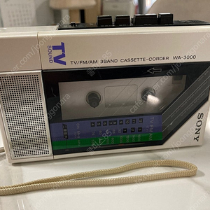 sony 소니 라디오 카세트 플레이어 WA-3000 화이트