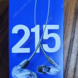 슈어 인이어 이어폰 se215 퍼플 에디션 미개봉 새제품입니다