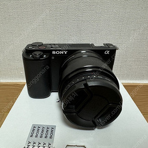 소니 ZV-E10 카메라 + sel35f18 단렌즈 + 배터리3개 + 배터리충전기 + 샌디스크512GB S급 판매합니다.