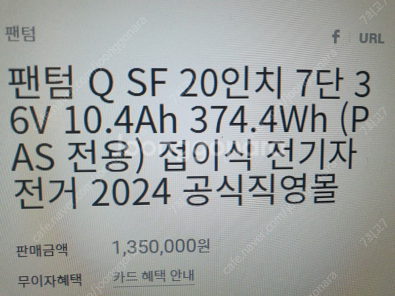 2024 20 팬텀 Q SF PAS 전기자전거--1