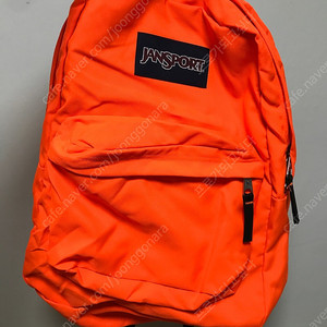 잔스포츠 T501 슈퍼브레이크 형광오렌지 백팩 가방 새제품입니다 택만제거 2만5천원 (택포)