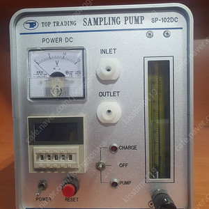 TOP TRADING SAMPLING PUMP SP-102DC 공기 샘플링 시스템(시료채취장치) 팝니다.