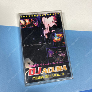 [중고음반/TAPE] 가요 컴필레이션 DJ Acura - Mega Mix Vol. 3 카세트테이프