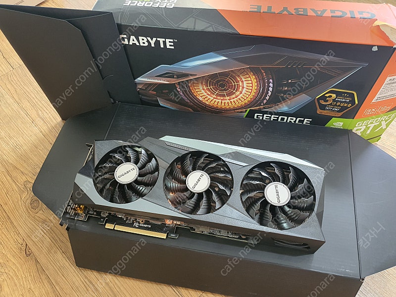 기가바이트 rtx3080ti 12gb 팝니다