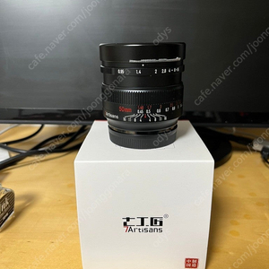 TT 아티산 50mm f0.95 소니용 aps-c렌즈 17만원