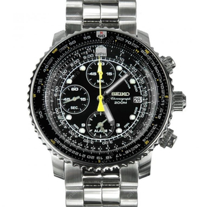 세이코 플라이트마스터 시계 seiko SNA411 flight alarm chronograph watch