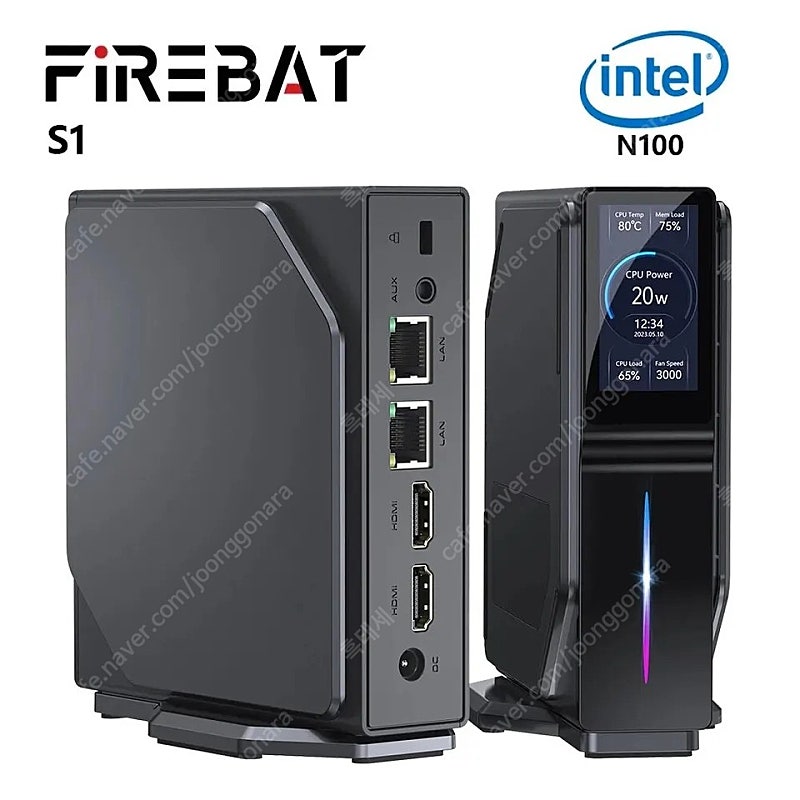 Firebat S1 미니pc(n100, 512gb, 16gb, 윈11)