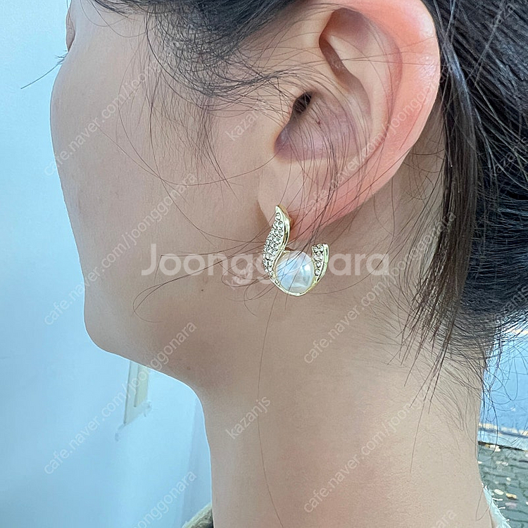 혼주 진주 귀걸이. 2종류 다 드릴게요--0