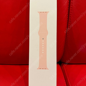 애플 워치 42/44/45mm 용 스포츠밴드 핑크 샌드 (애플 정품)