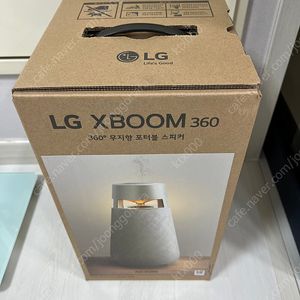 LG XBOOM 360 스피커 미개봉 새상품
