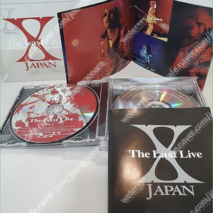 엑스재팬 THE LAST LIVE/ 달리아파이널투어 완전판 DVD XJAPAN