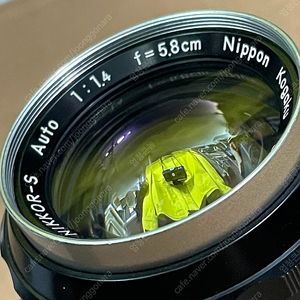 < 오리지널 컨디션 > 올드스쿨 미품 니콘 크롬노즈 해바라기 58.4 MF 58mm NIKON Nikkor-S Auto 5.8cm f:1.4 Non-Ai 바륨?!!!