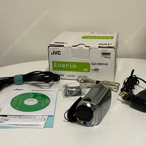 JVC GZ HM240 빈티지캠코더