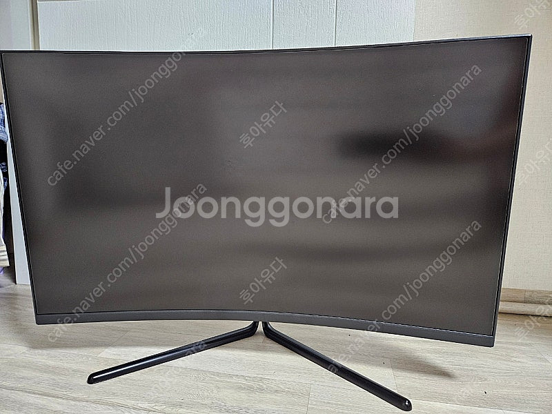 한성 32인치 커브드 4K 모니터 TFX32U06V 판...--0