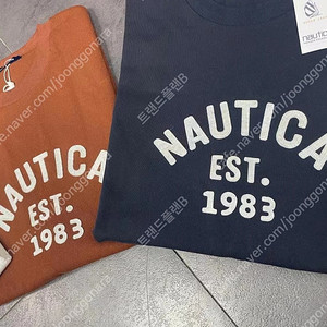 NAUTICA jp 23SS 1983 오버핏 티셔츠 202433