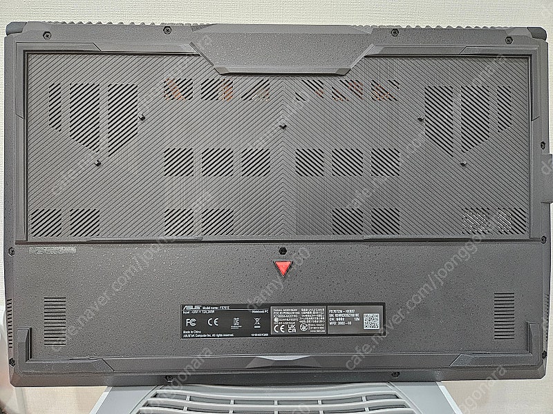 급처합니다!!!!!!! 상태 좋은 아수스 고성능 게이밍 노트북 TUF Gaming F17 FX707ZM-HX037