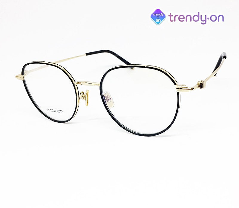 [추가증정] 초특가!! 트랜디온 베타티타늄 안경테 블랙 골드 안경점판매 새제품