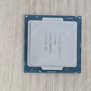 인텔 cpu i7 6700k / 삼성 ddr4 16g, 8g 메모리