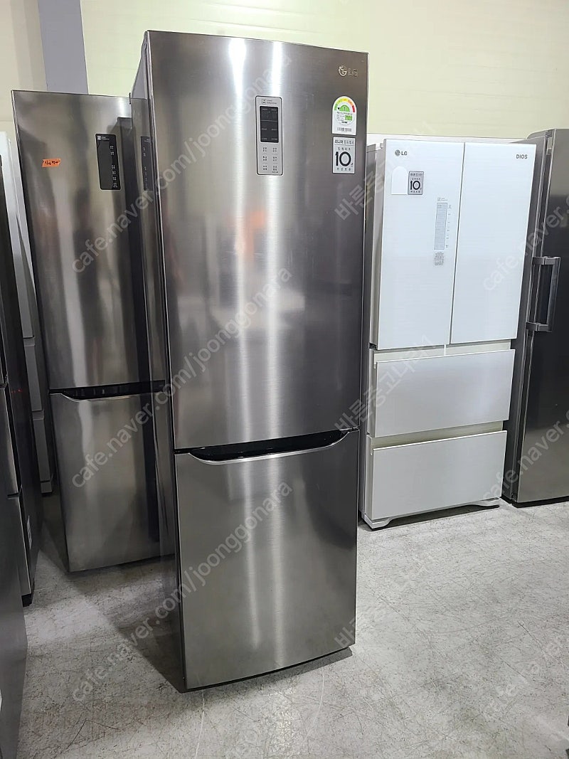 [무료배송설치] 중고냉장고 엘지 320리터급 슬림형냉장고 상냉장 하냉동 1등급.