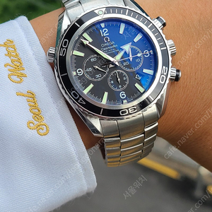 [정품] 오메가 씨마스터 PO 플래닛오션 코엑시얼 크로노그래프 피게무브 1세대 (Omega Seamaster Planet-Ocean Co-Axial Chronograph Pigue