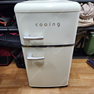 쿠잉 북유럽형 소형 냉장고