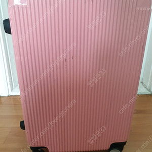 여행용 소형 가방 캐리어 하드케이스 (핑크색) (자물쇠)