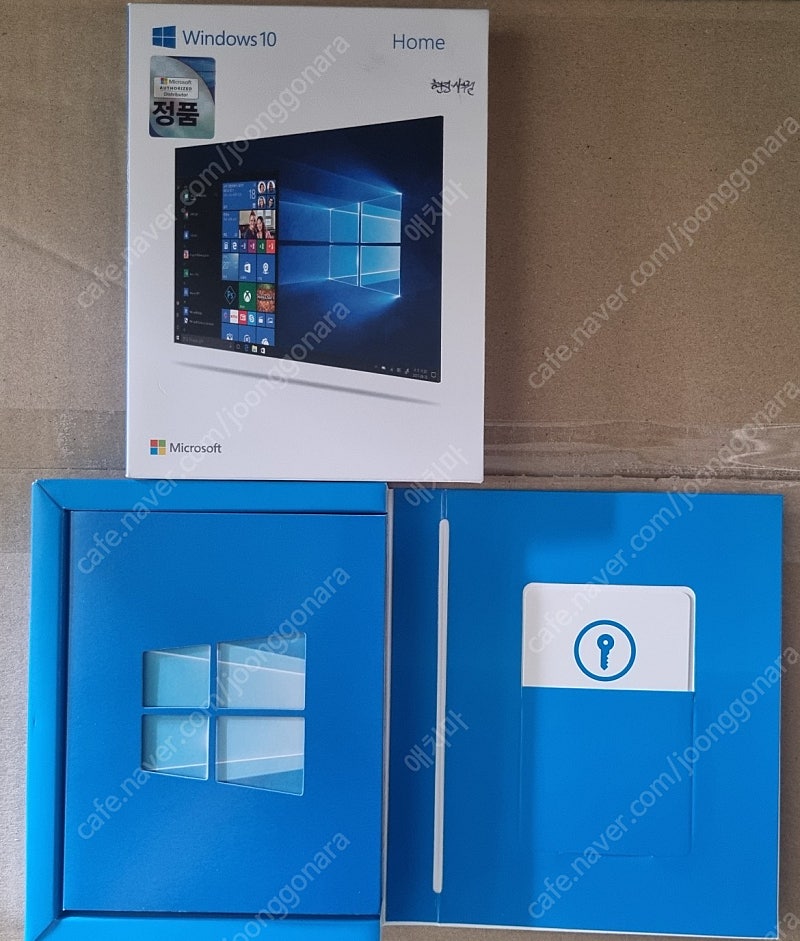 국내정품 마이크로소프트 Windows 10 Home FPP 패키지