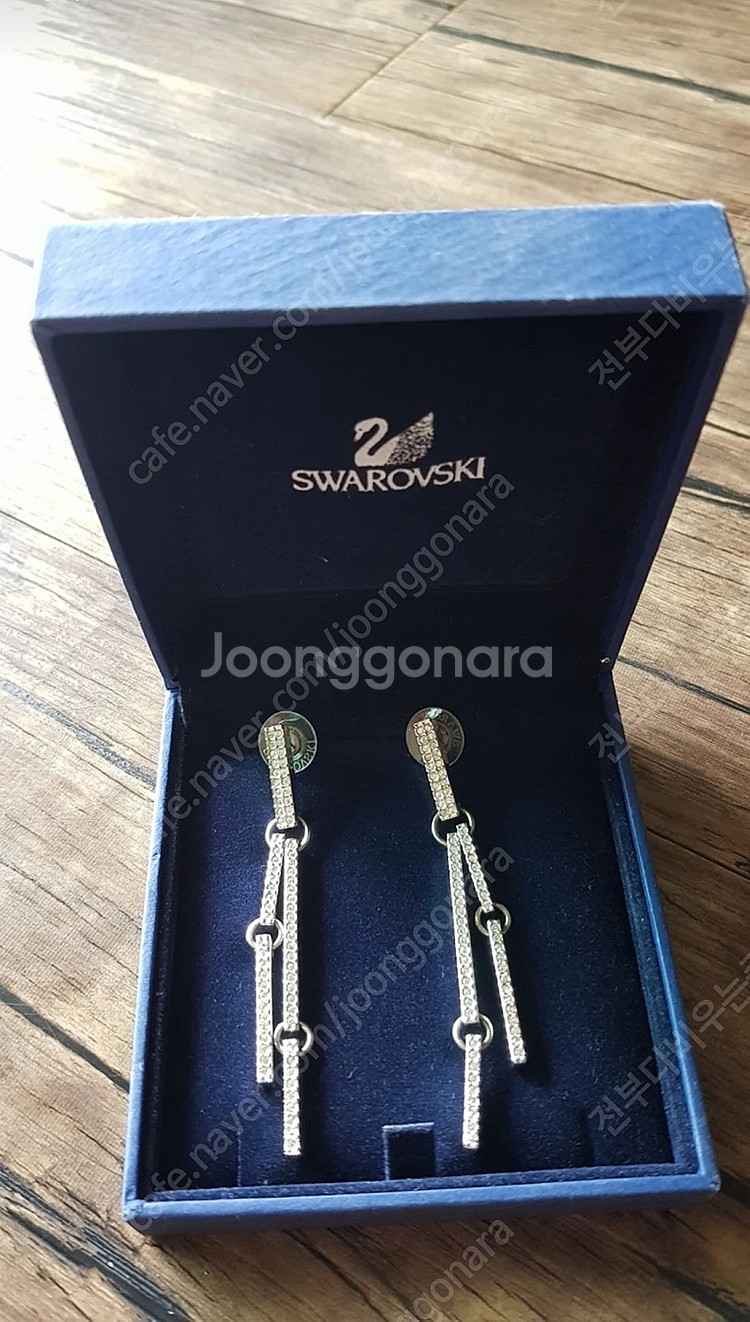 스와로브스키 팬던트 귀걸이--2