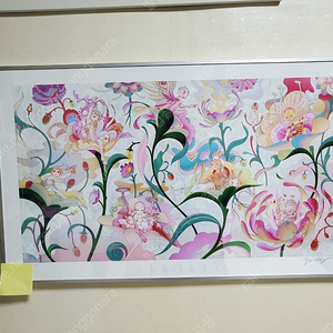 JAMES JEAN 제임스 진 X BTS GARDEN 500ED 판화