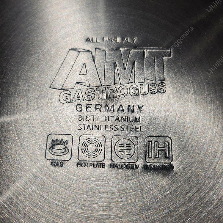 AMT 316ti 프로 28cm 곰솥 12리터 새상품 판매합니다--3