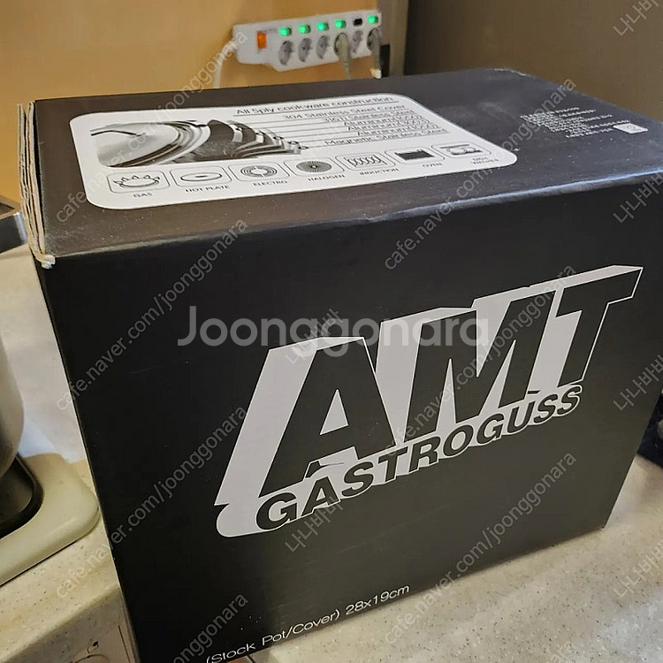 AMT 316ti 프로 28cm 곰솥 12리터 새상품 판매합니다--6