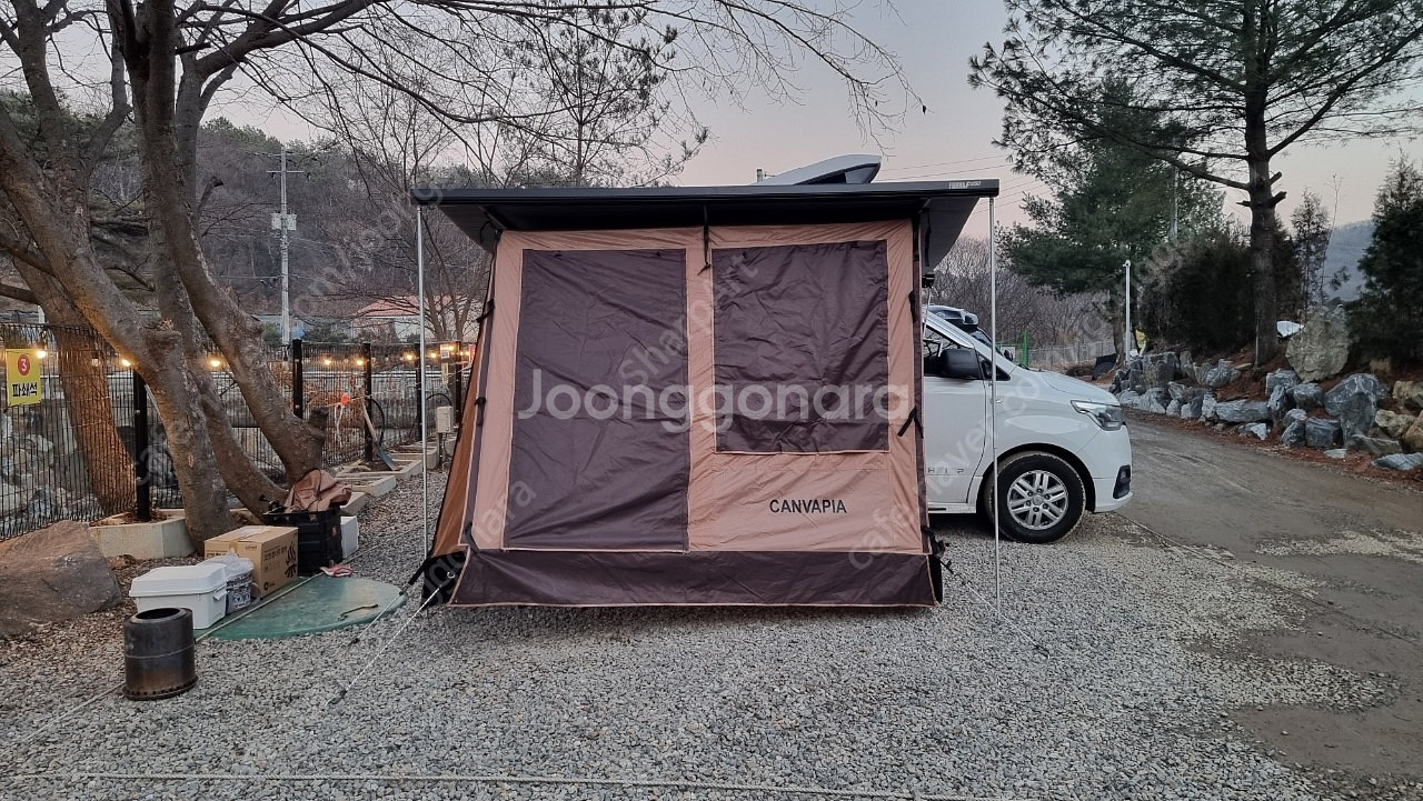 캔버피아 어닝룸 2.5m x 2m 피아마/툴레 어닝용--1