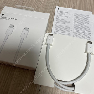 애플 정품 썬더볼트3 USB-C 케이블 0.8m