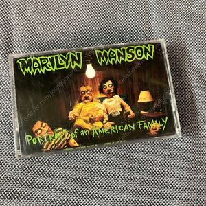 [중고음반/TAPE] 마릴린 맨슨 Marilyn Manson 1집 Portrait of an American Family 카세트테이프