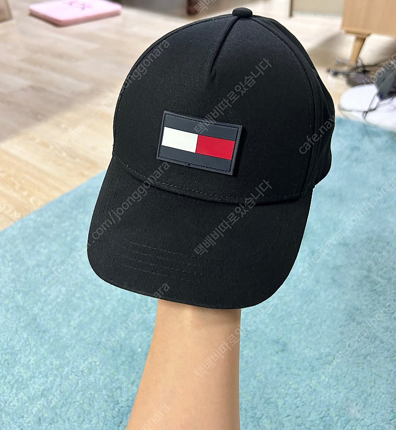 (새상품)타미힐피거 로고 볼캡 모자