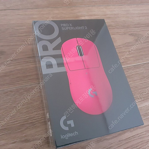 로지텍 지프로 슈퍼라이트2 핑크 마우스 미개봉새제품