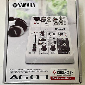 야마하 AG03 오디오인터페이스 미사용급 오인페