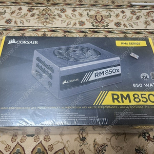 커세어 RM850x 80PLUS 골드 850w 파워 새제품 팝니다